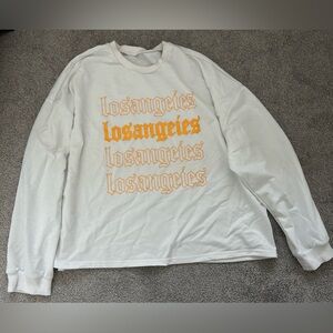 LA labelled sweatshirt